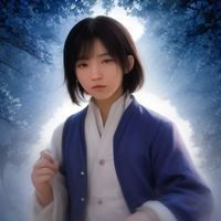 紫姬网安全审核专员的证件照风格照片，穿着简约衬衫，神情认真可靠